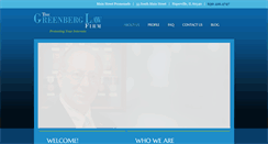 Desktop Screenshot of barrygreenberglaw.com